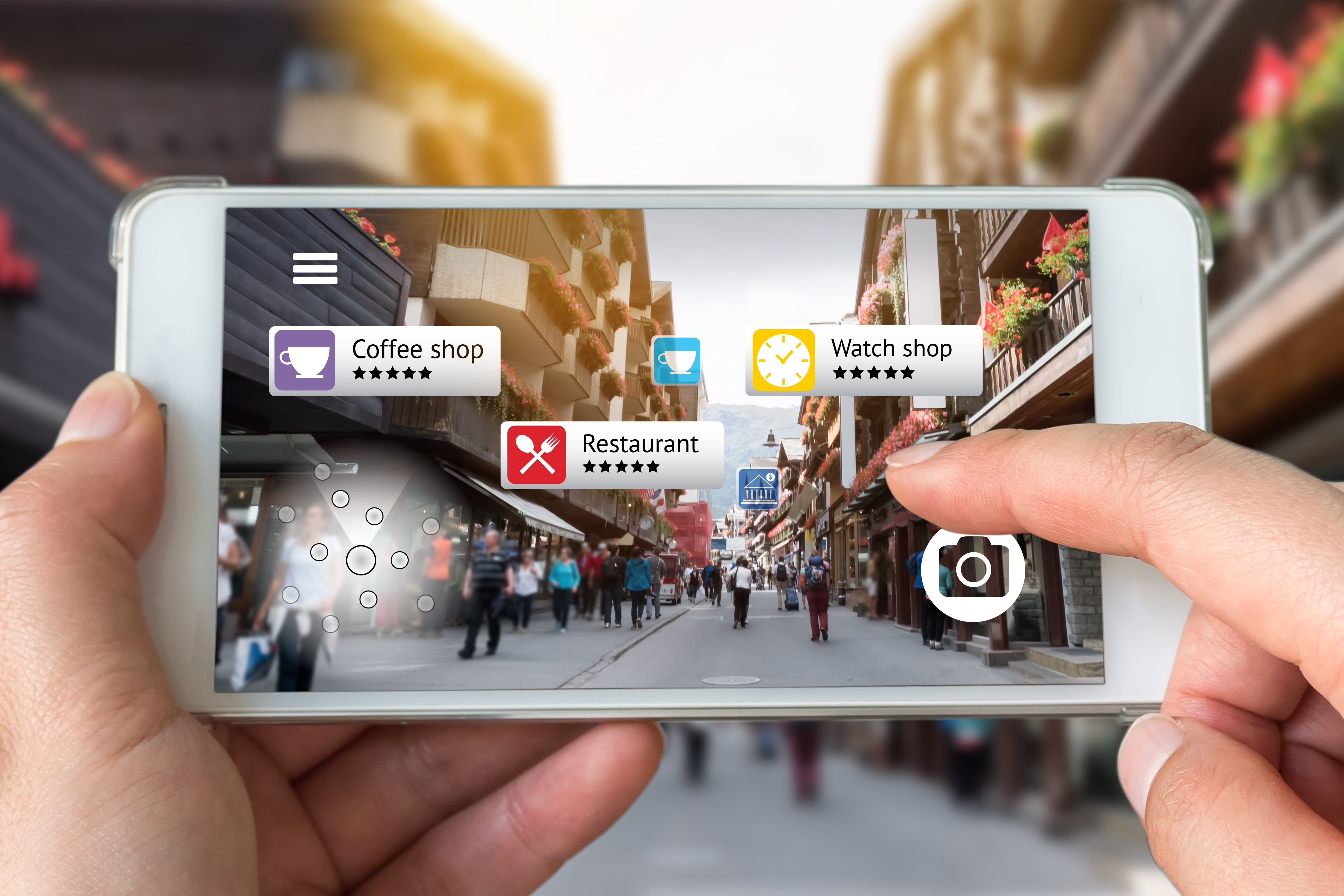 augmented-reality-marketing-concept-hand-holding-smart-phone-use-ar-application-to-check-relevant-information-about-the-spaces-around-customer-city-and-flare-light-background
