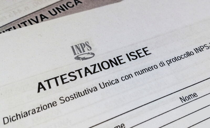 attestazione isee