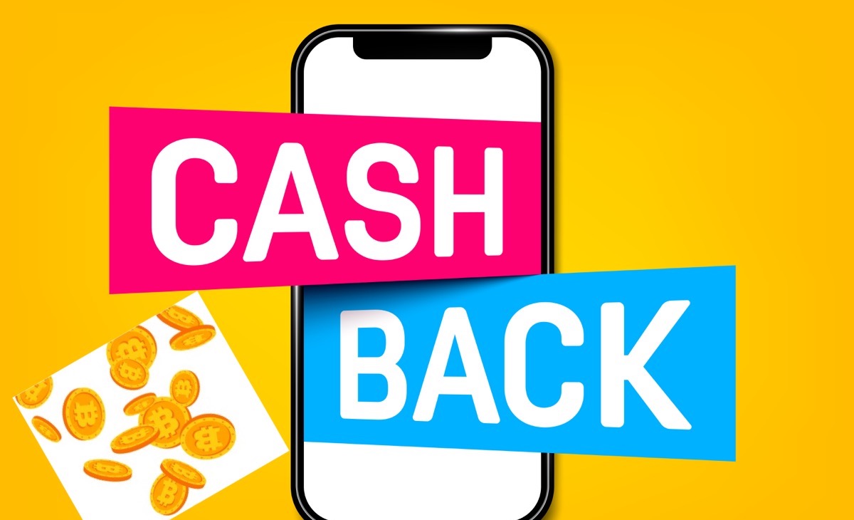 Disegno smartphone cashback