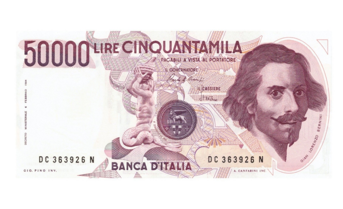 50.000 lire Bernini
