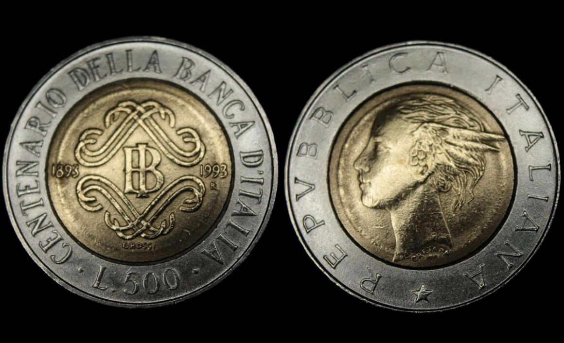 500 Lire 1983 Errore Di Conio