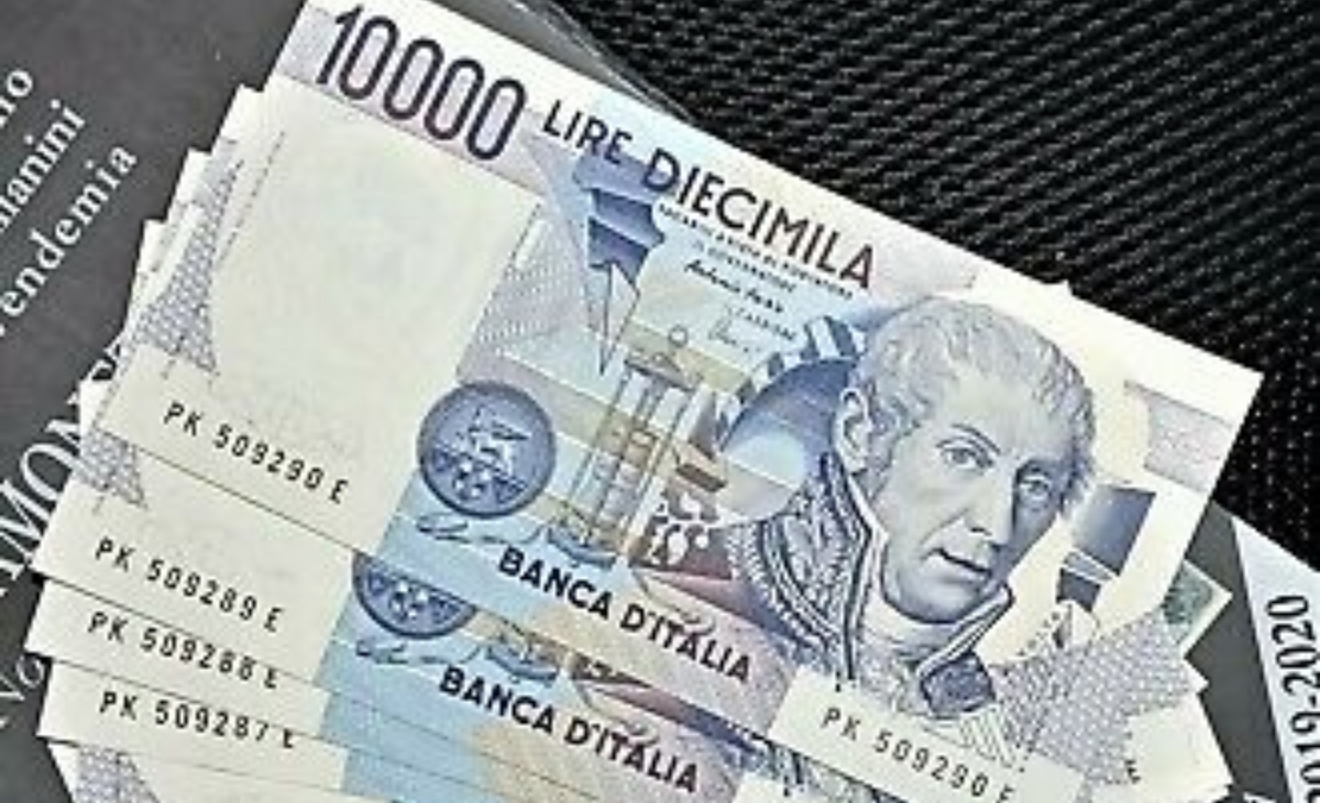 Valore della banconota da 10.000 lire di Alessandro Volta