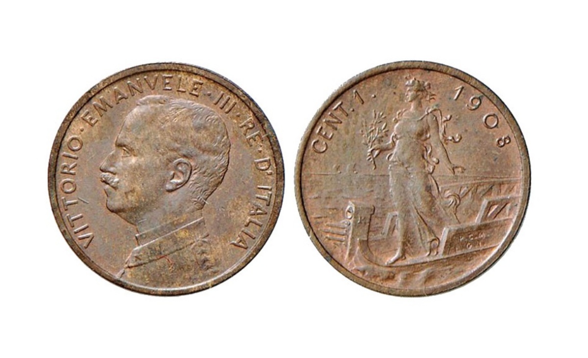 Centesimi di lira 4 mani