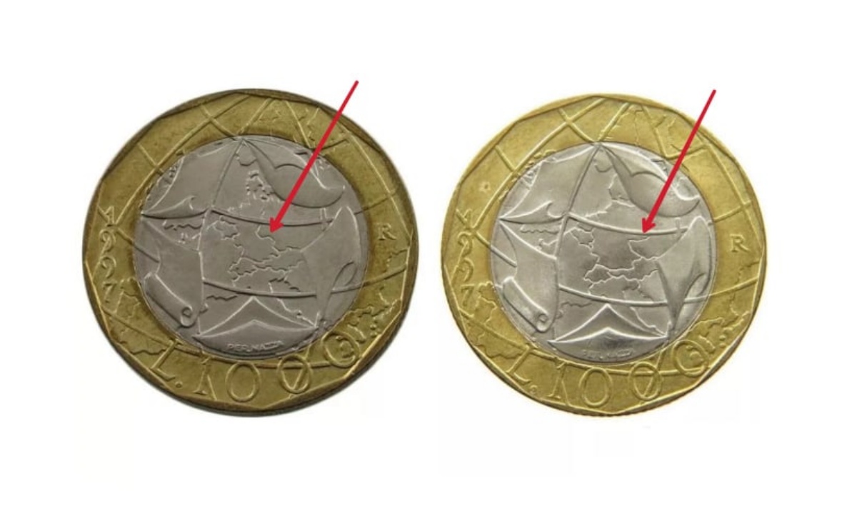 Moneta rara da 1.000 lire