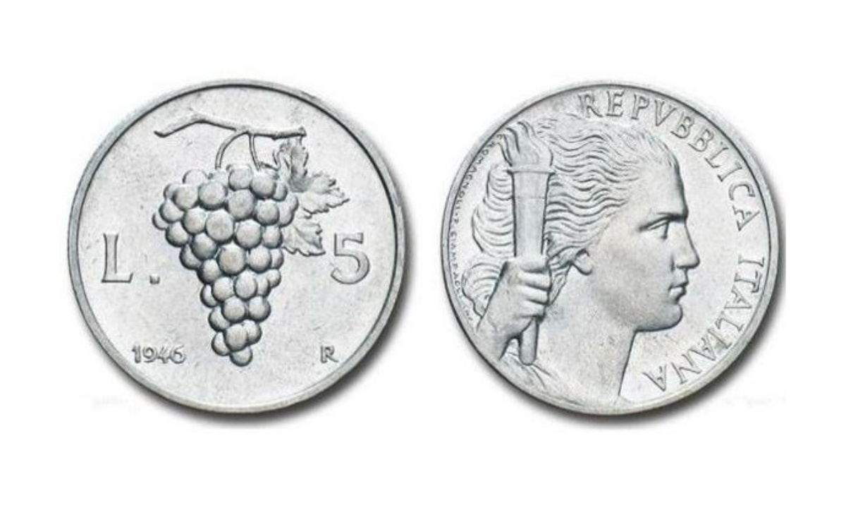 valore delle monete da 5 lire rare