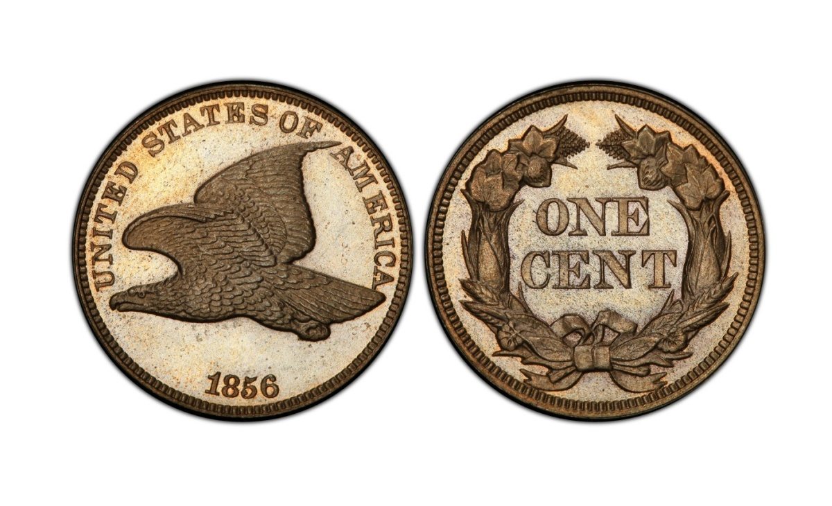 Valore della moneta da 1 Centesimo di Dollaro 1856 Flying Eagle