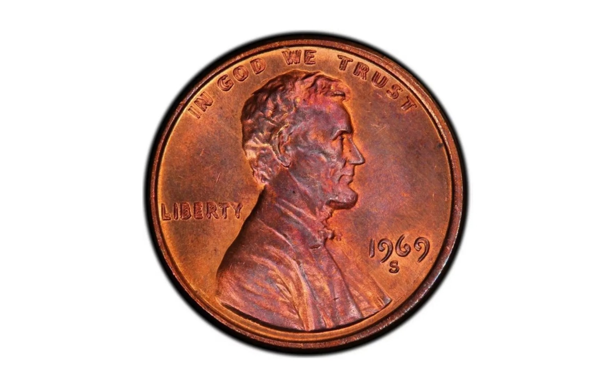 Valore della moneta da 1 Centesimo di Dollaro 1969-S Lincoln Penny–Doubled