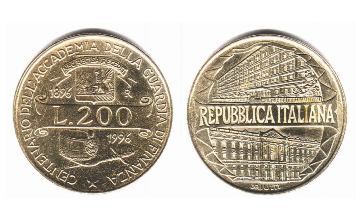200 lire Accademia Guardia di Finanza ecco quanto vale questa CCSNews 200 lire Accademia Guardia di Finanza ecco quanto vale questa CCSNews