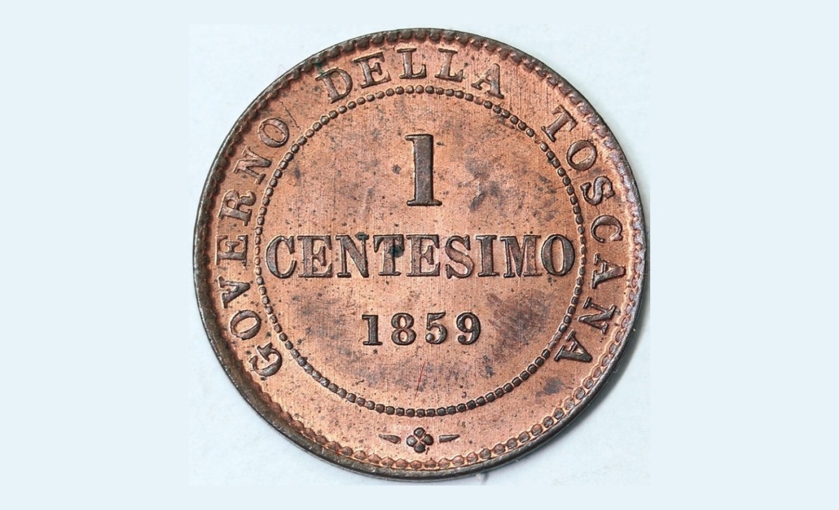 Valore moneta da 1 Centesimo Re Eletto