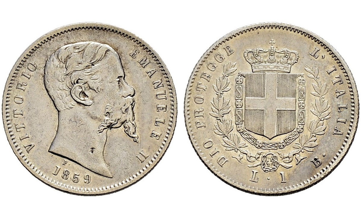 Valore della moneta da 1 Lira Bologna