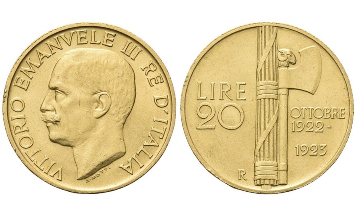 Valore della moneta da 20 Lire Fascio