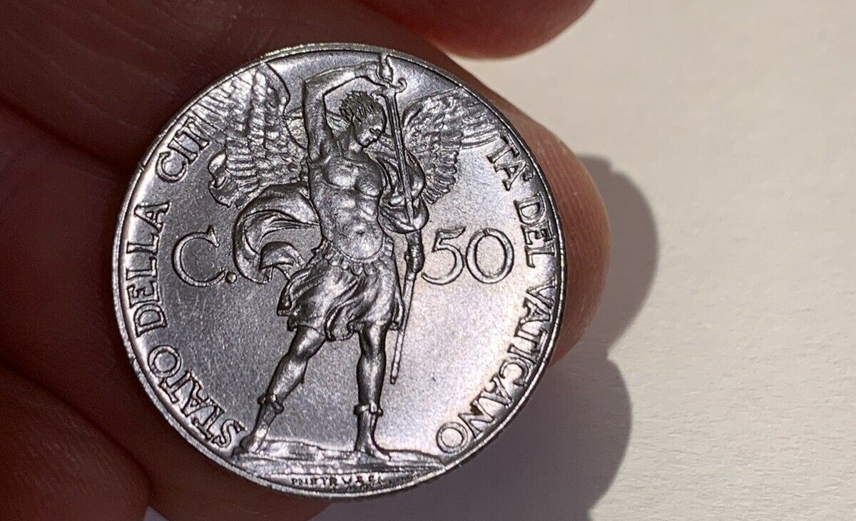 Valore della moneta da 50 Centesimi Papa Pio XII