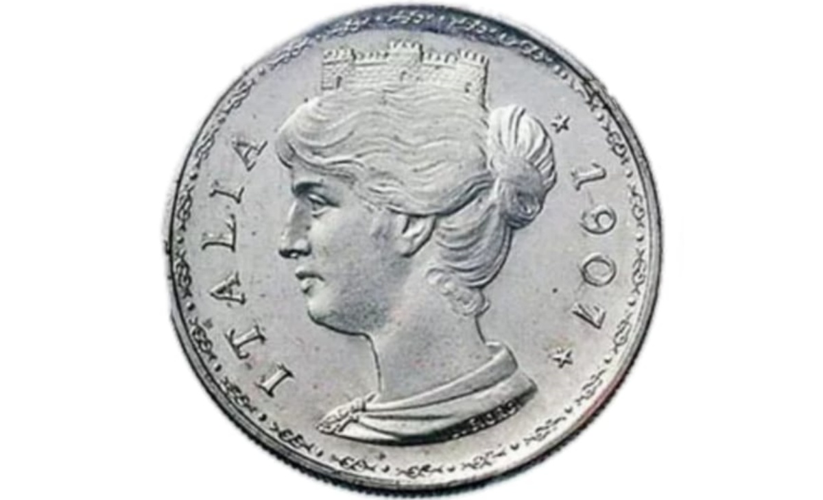 Valore moneta da 20 Centesimi 1907 PROGETTO