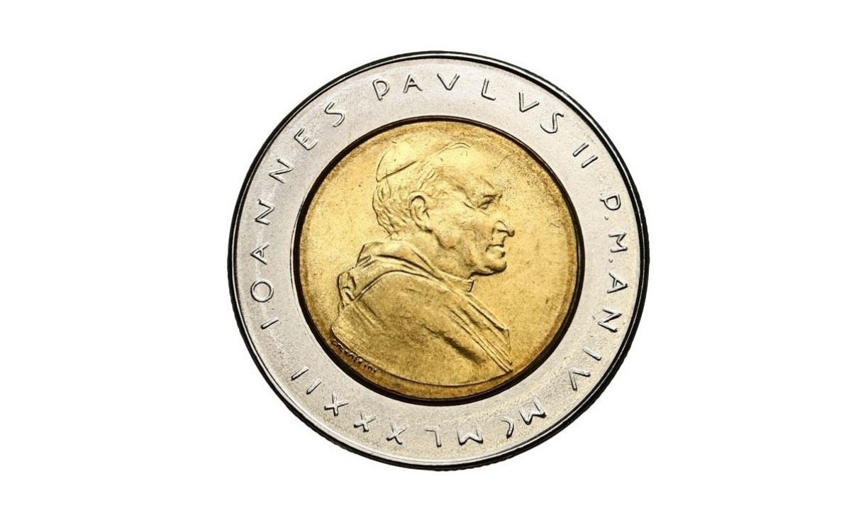 Valore moneta da 500 Lire Vaticano 1982 – L’educazione