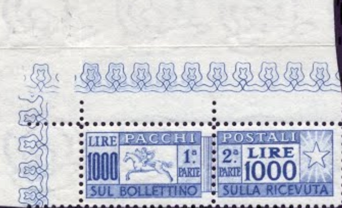 Valore francobollo Cavallino Ruota
