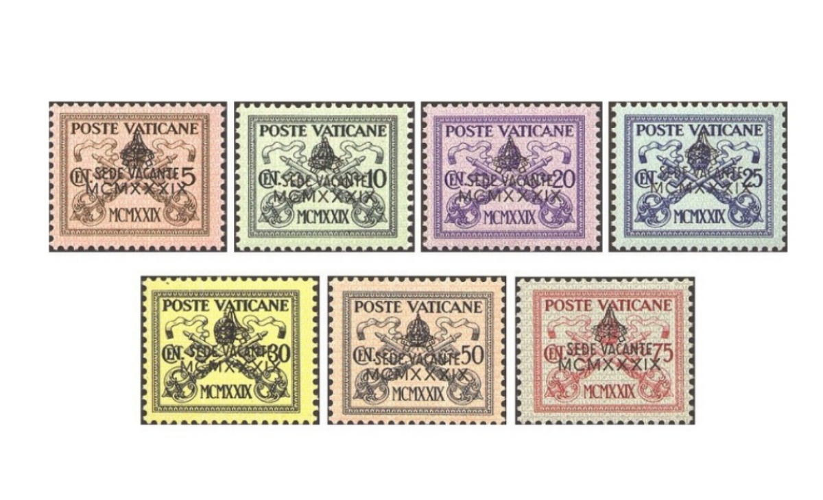 Valore Francobolli Vaticano Sede Vacante 1939