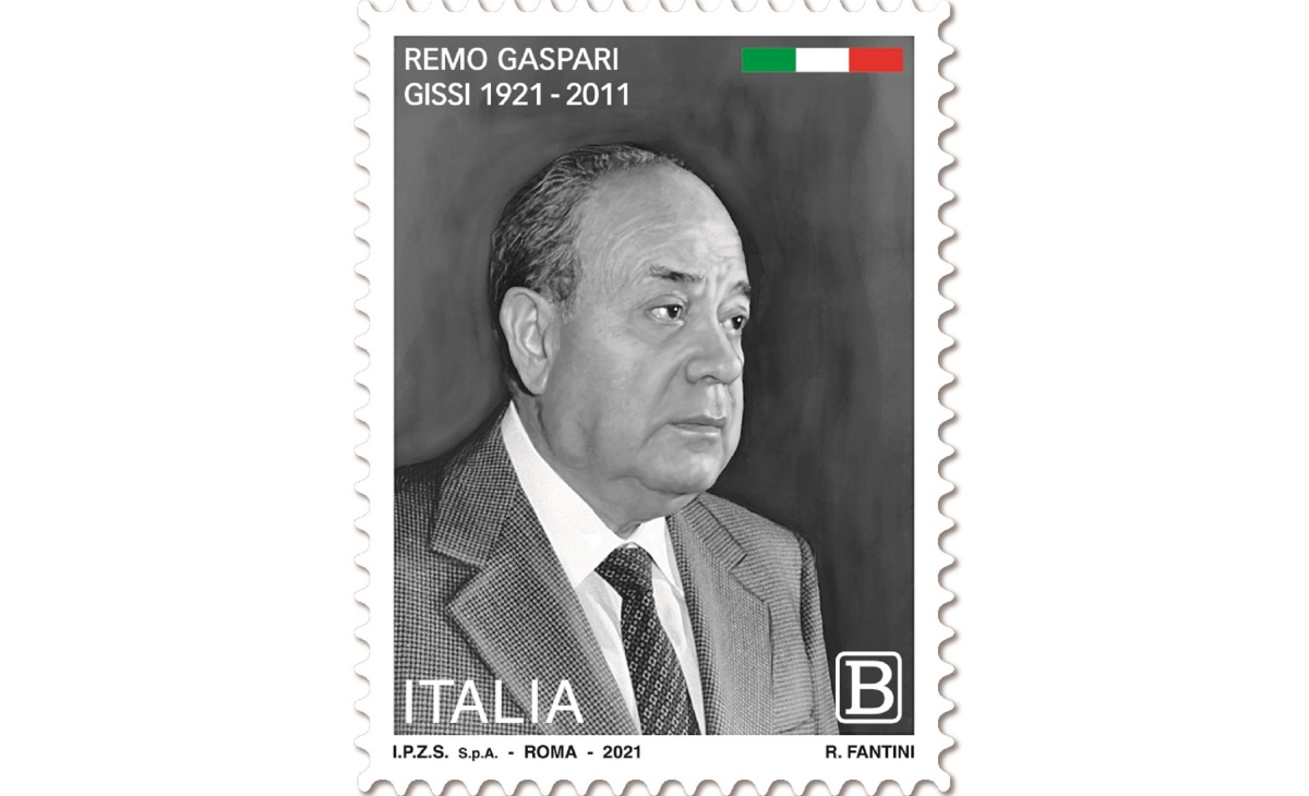 Caratteristiche del Francobollo Remo Gaspari