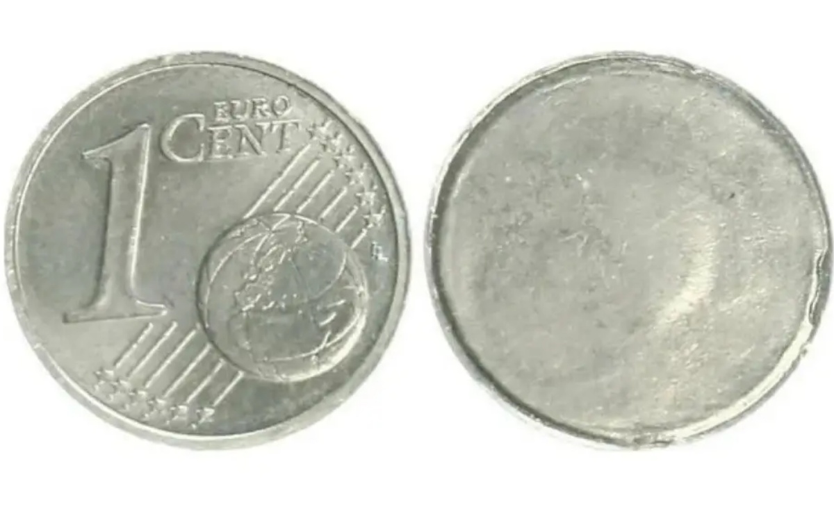 Valore moneta da 1 Centesimo unilaterale