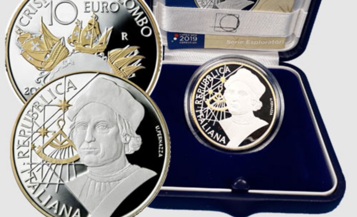 Valore e caratteristiche moneta da 10 euro Cristoforo Colombo