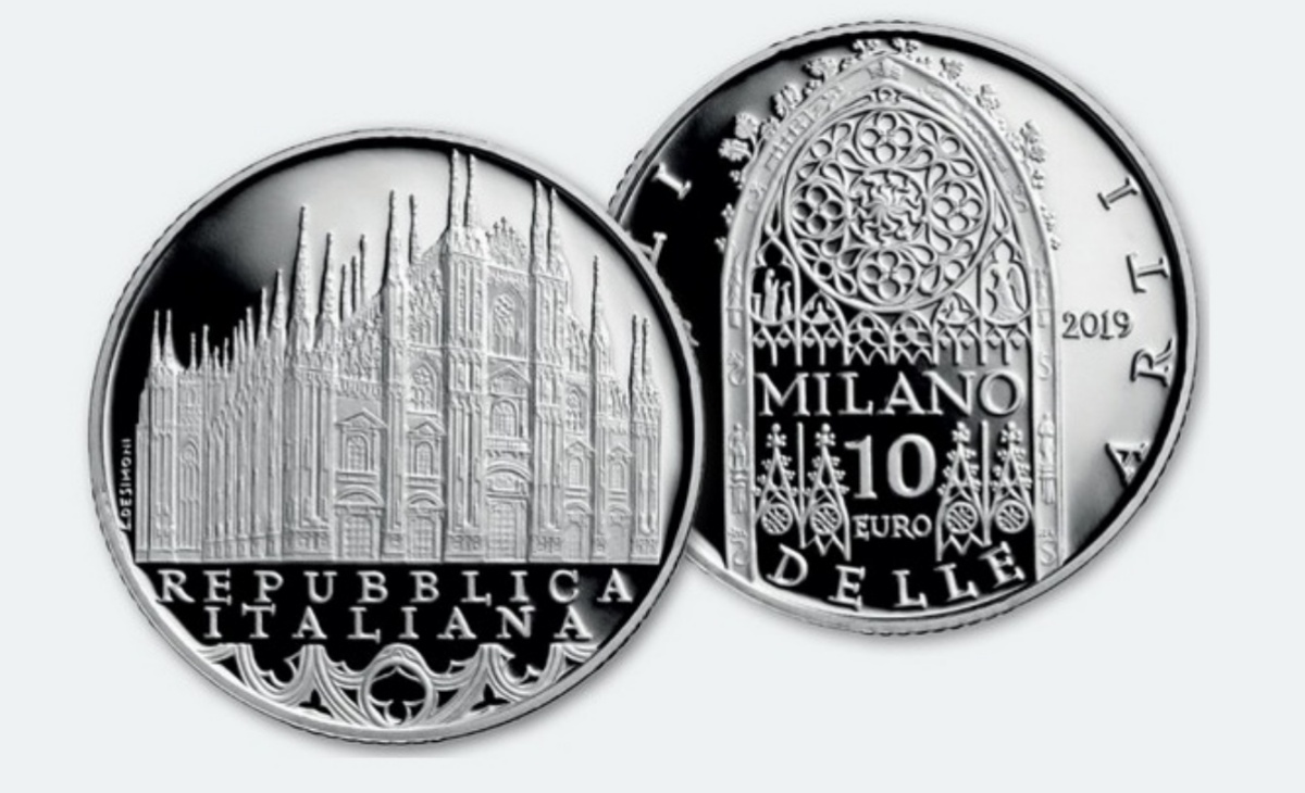 Caratteristiche moneta da 10 euro Duomo di Milano