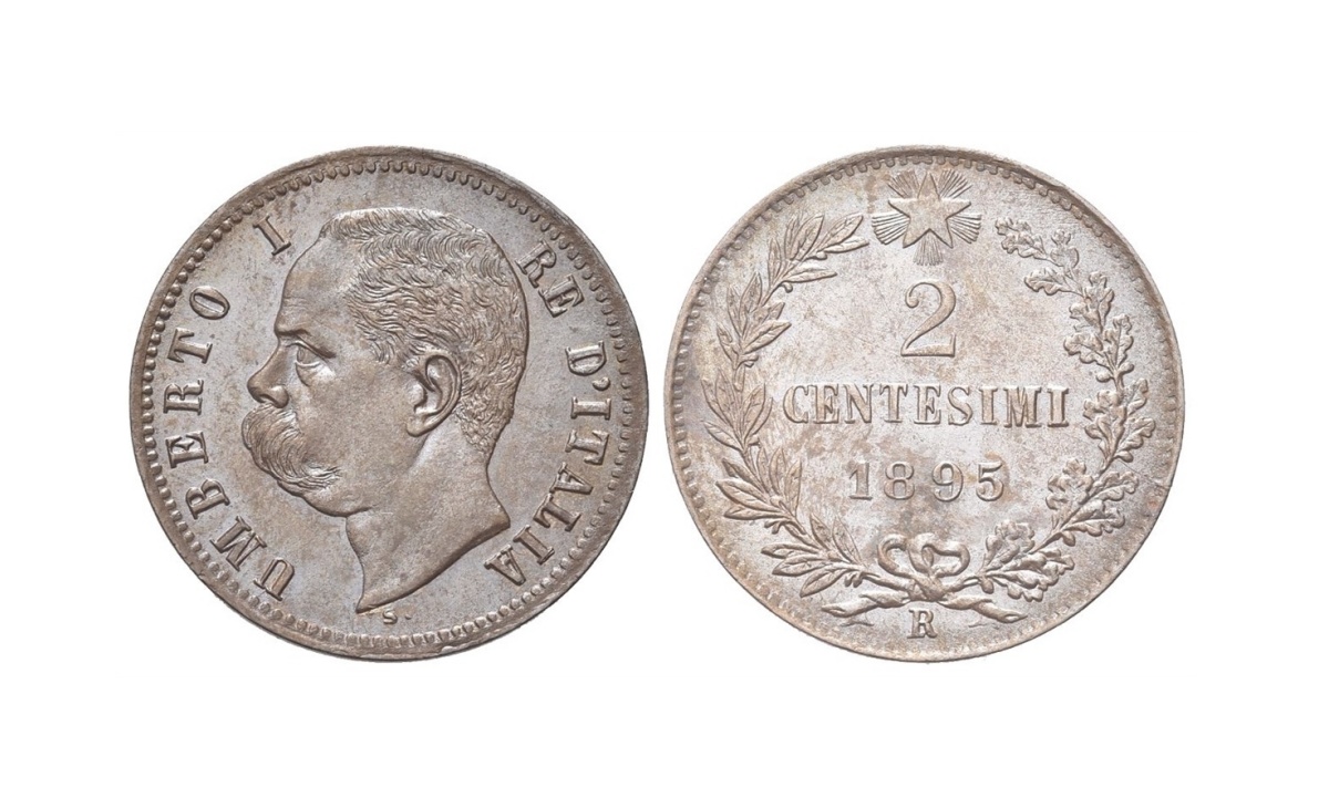 Valore e caratteristiche dei 2 centesimi Umberto I