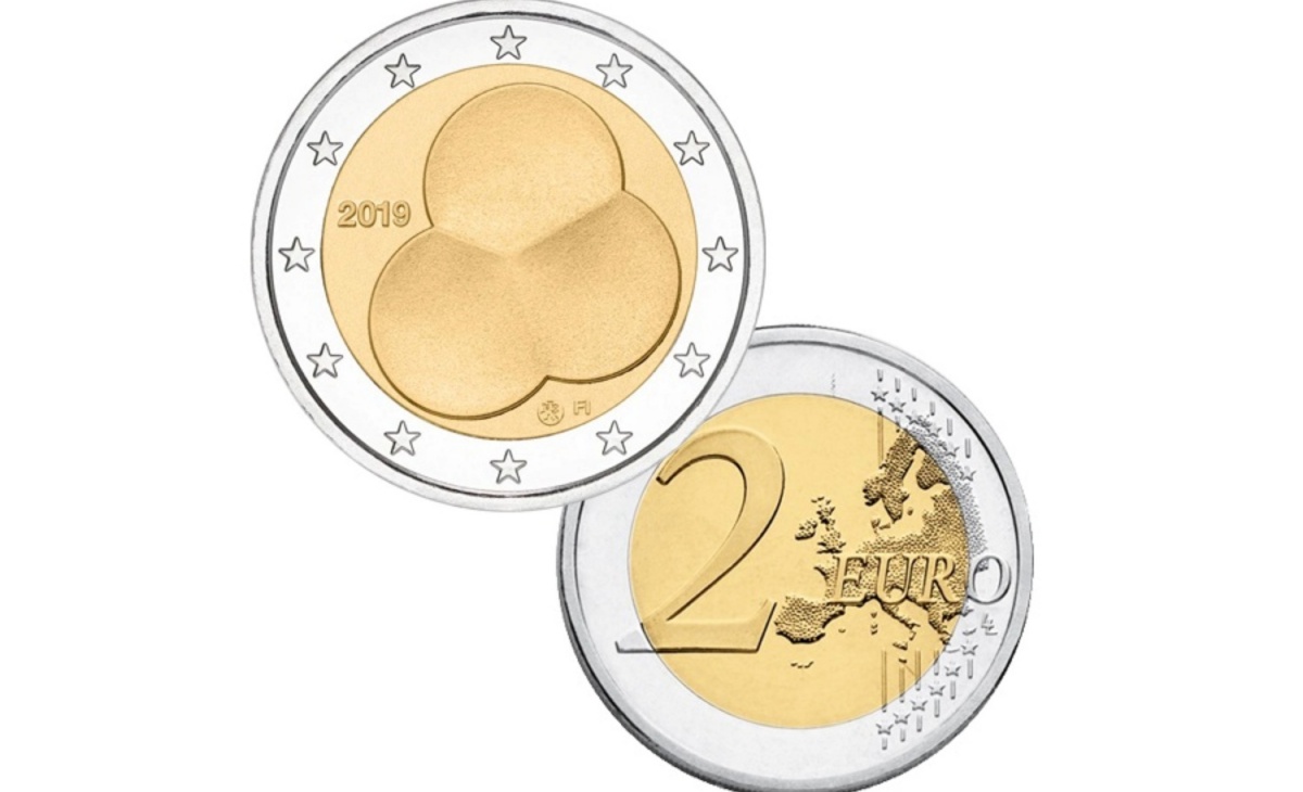 Valore 2 euro Costituzione Finlandese 2019