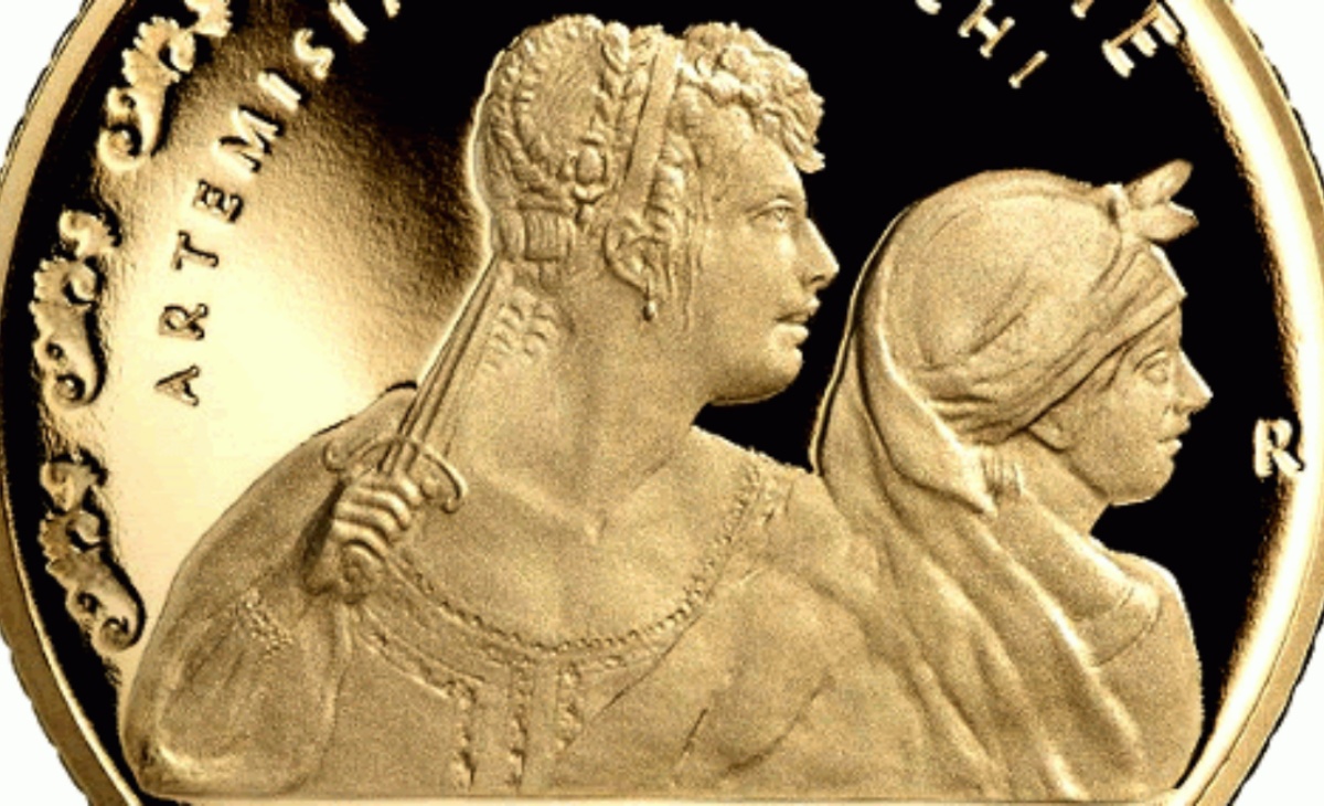 Caratteristiche e valore della moneta da 20 euro Artemisia Gentileschi Serie Le donne nell'arte