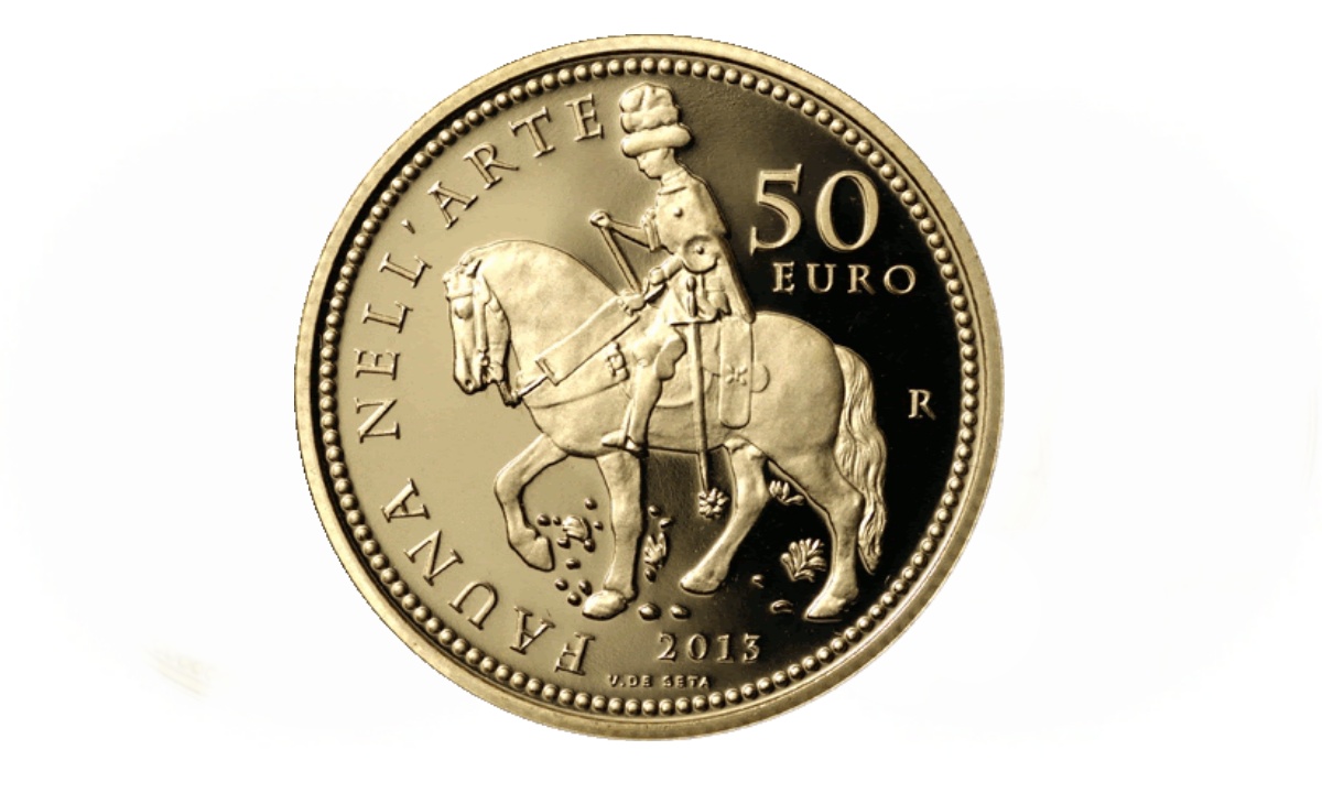 Costo e caratteristiche della moneta da 50 euro Rinascimento Serie Fauna nell’Arte