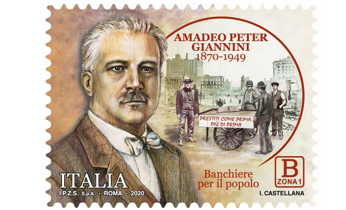 Caratteristiche Francobollo Amedeo Peter Giannini