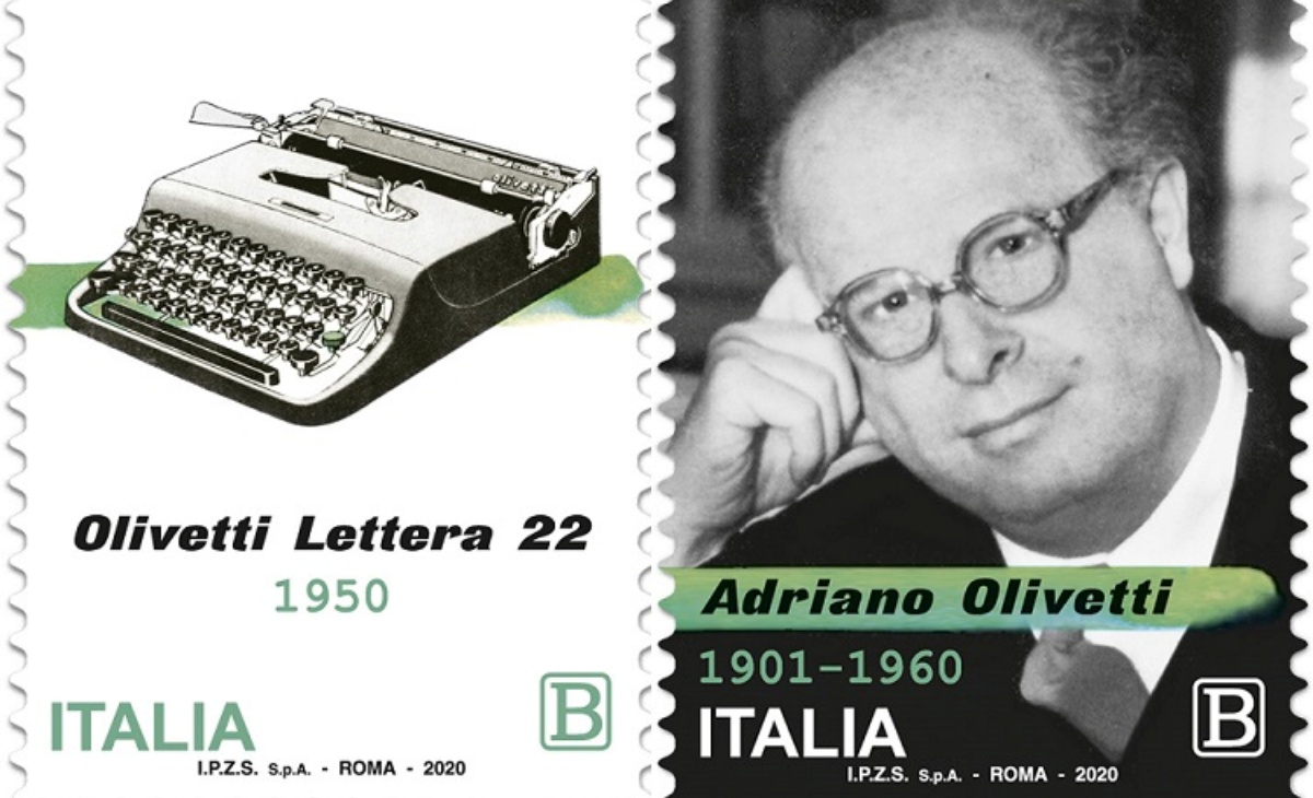 Caratteristiche e prezzo del Francobollo Adriano Olivetti