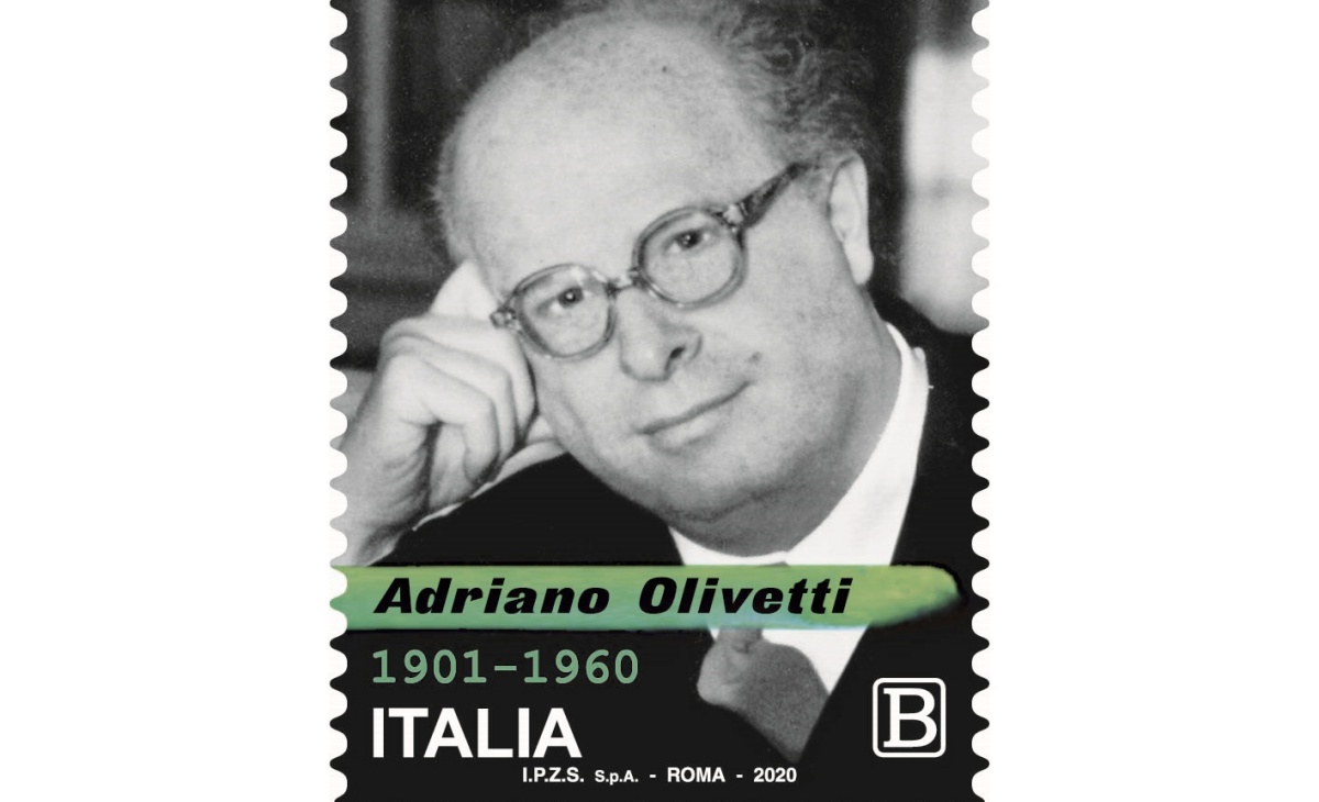 Caratteristiche e prezzo del Francobollo Adriano Olivetti