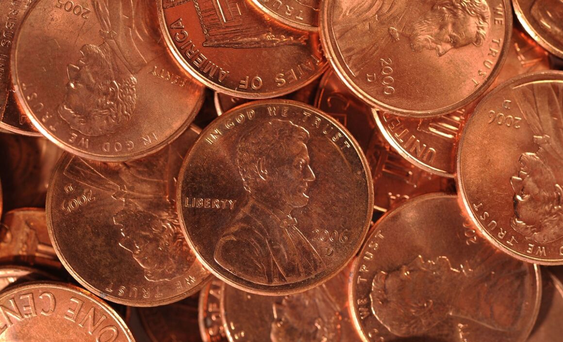 Valore moneta da 1 Centesimo 1943-D Lincoln in Bronzo