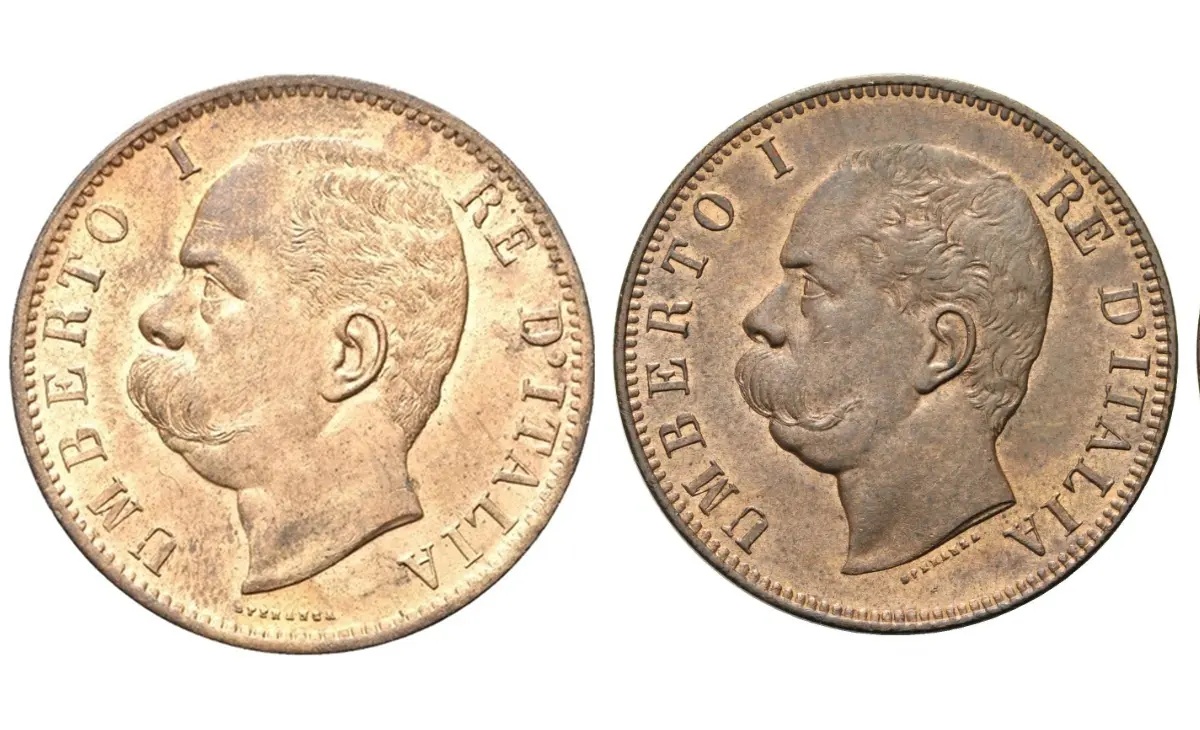Valore moneta da 10 Centesimi Umberto I