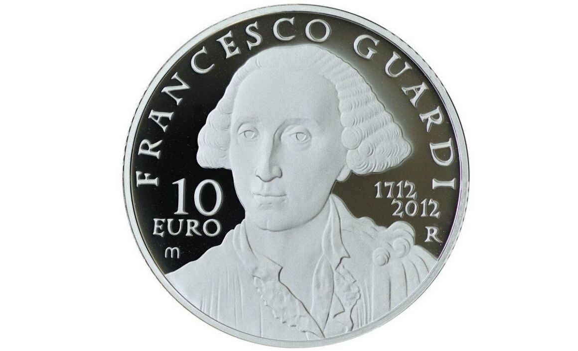 Prezzo della moneta da 10 euro 300° Anniversario della nascita di Francesco Guardi (1712-2012)
