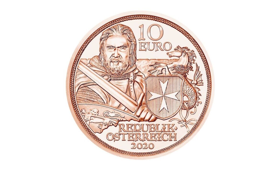 Prezzo moneta da 10 euro Austria 2020 Storie di Cavalieri - Fortezza - Ordine di San Giovanni