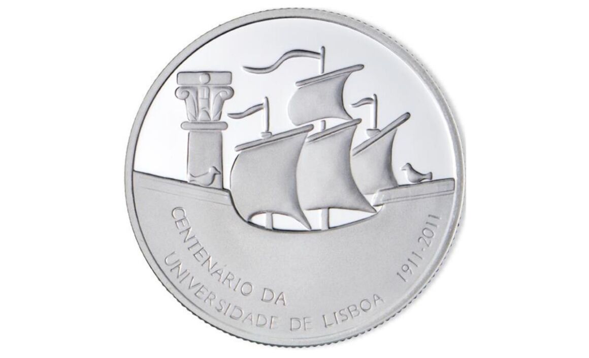 Caratteristiche moneta da 2,50 euro Portogallo 2011 Università di Lisbona