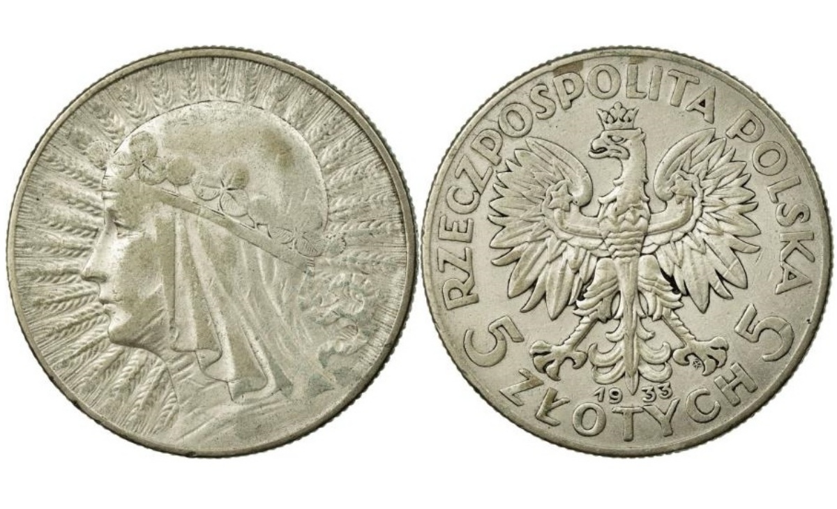 Valore e caratteristiche della moneta da 5 Zlotych 1933