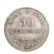 Valore moneta da 50 Centesimi di Lire Vittorio Emanuele II Valore