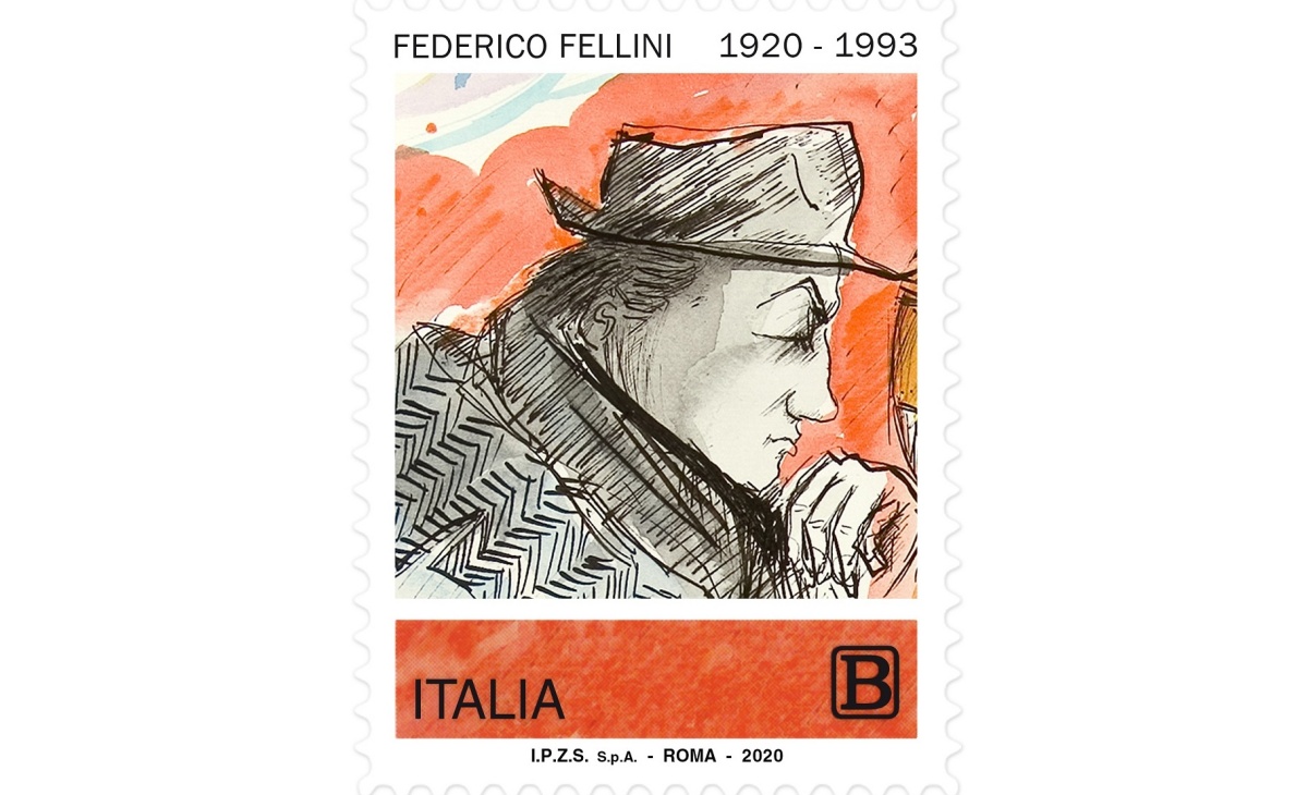 Francobollo Federico Fellini