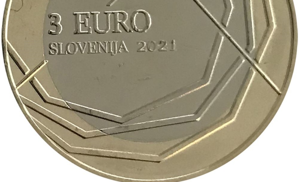 Moneta da 3 euro Passione di Skofja Loka