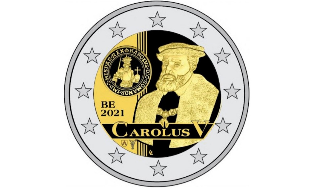 Moneta da 2 euro Carlo V