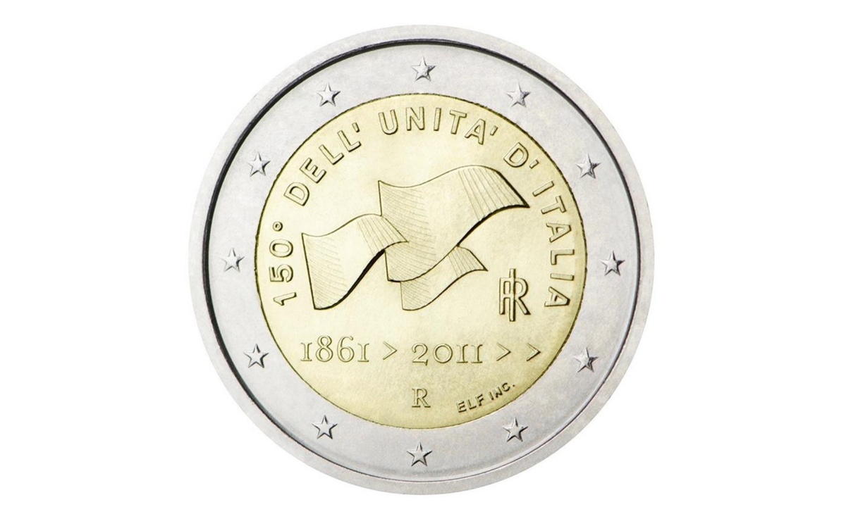 Moneta da 2 euro Unità d'Italia 2011