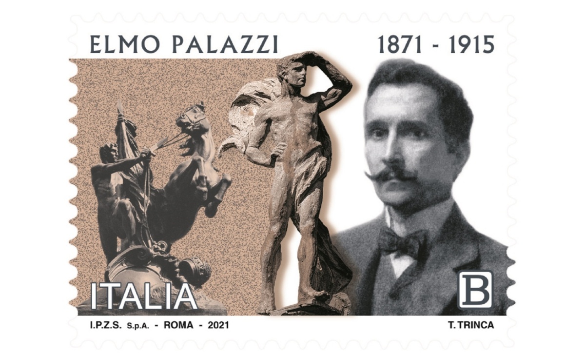 Francobollo Elmo Palazzi