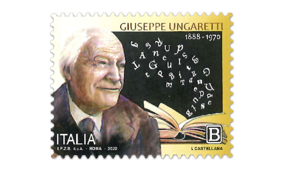 Francobollo Giuseppe Ungaretti