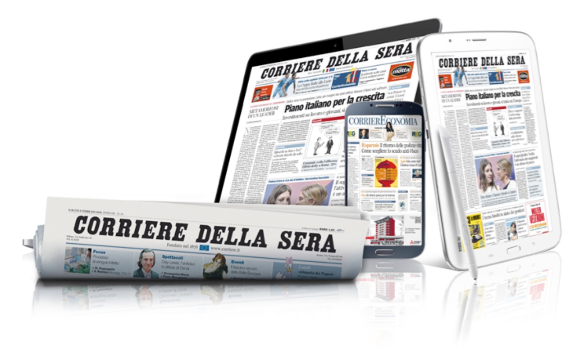 Francobollo Il Corriere della Sera