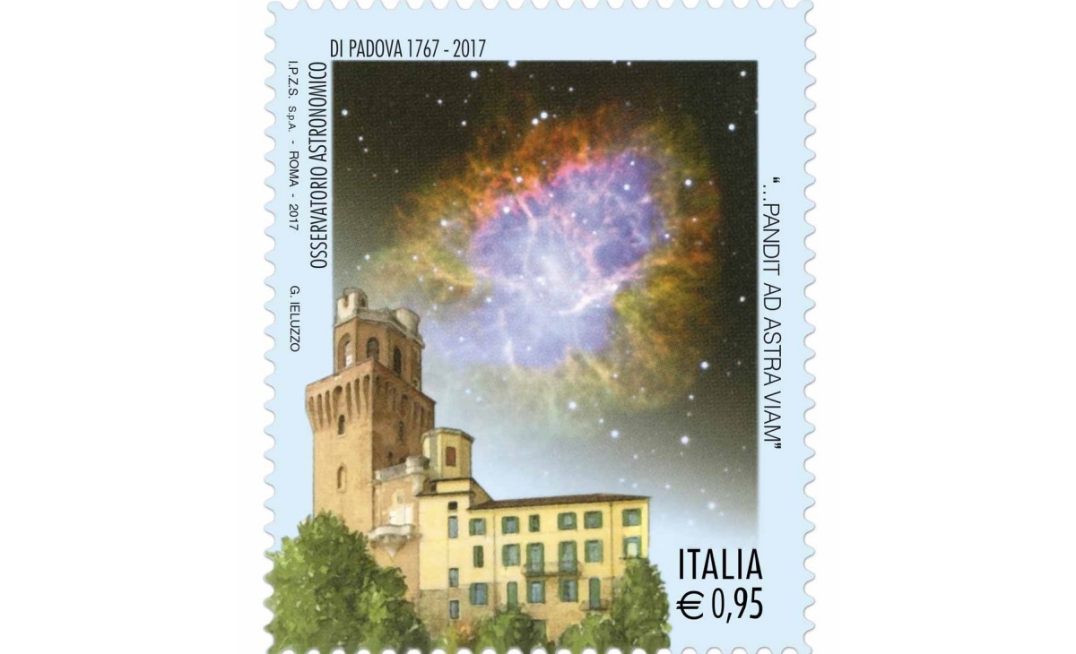 Francobollo Osservatorio Astronomico di Padova