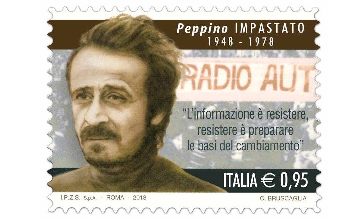 Francobollo Peppino Impastato