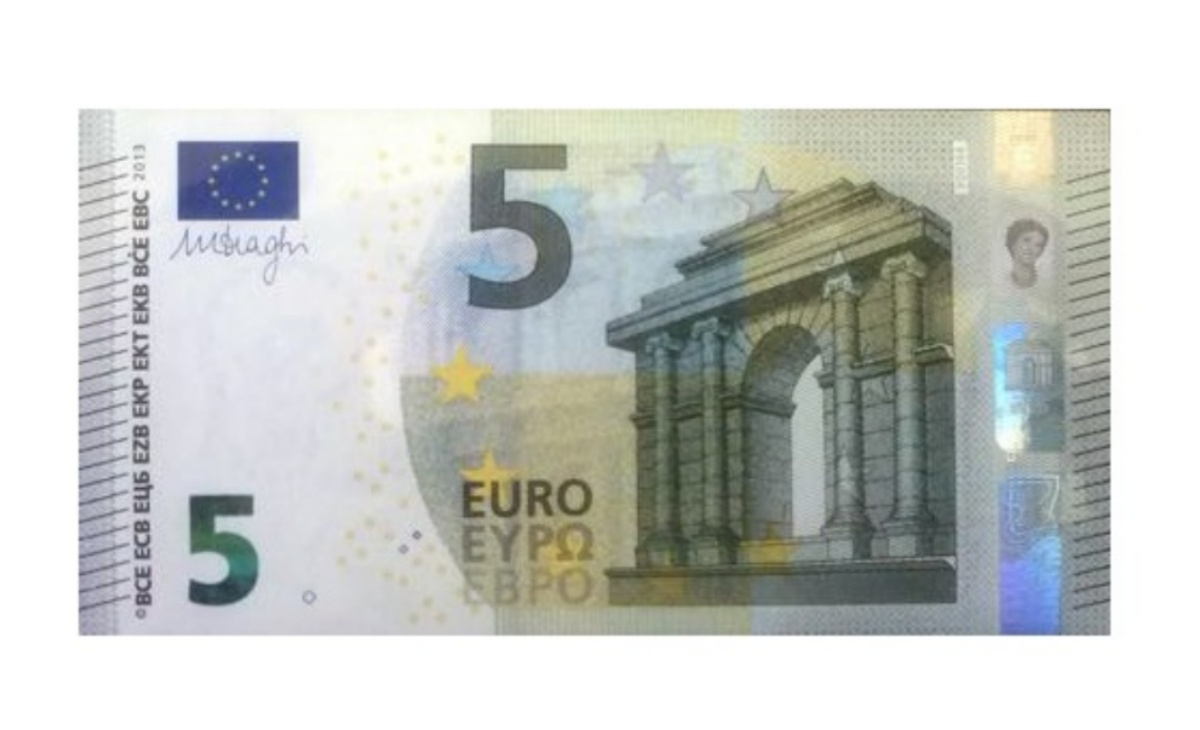 5 euro numero di serie
