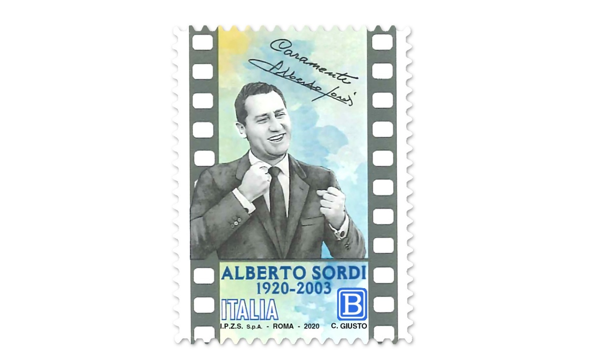 Francobollo Alberto Sordi