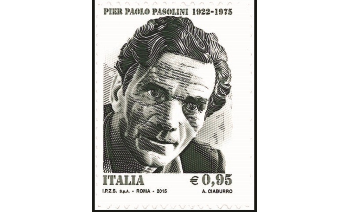 Francobollo Pier Paolo Pasolini